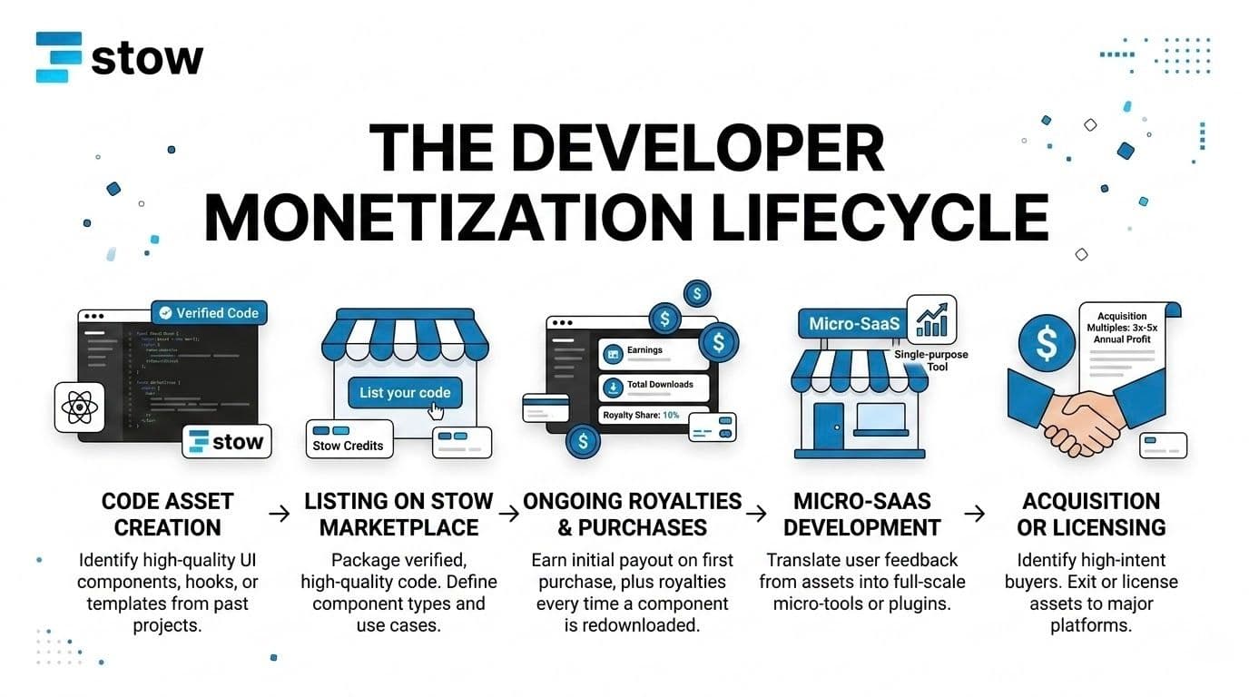 5 easy steps to earn money as a developer